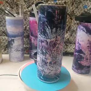 water bottle Wheels on the mountain spring Drinkware Portable
