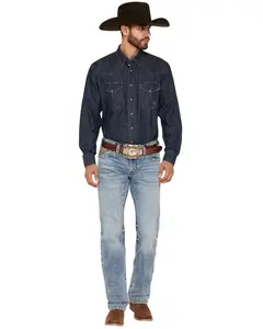 Ariat Men's Men'S M7 Emmett Acid Light Wash Slim Straight Stretch Denim - 10074793