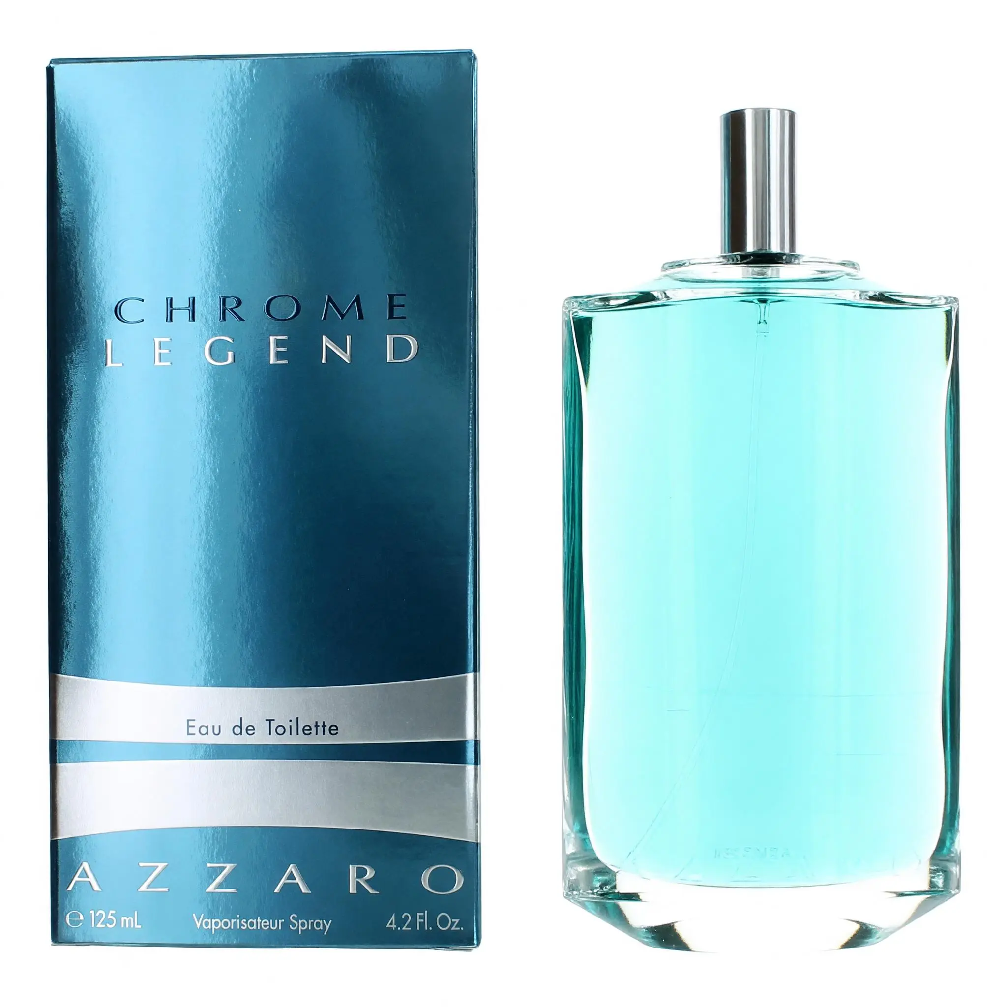 Chrome Legend by Azzaro for Men - 4.2 oz EDT Spray