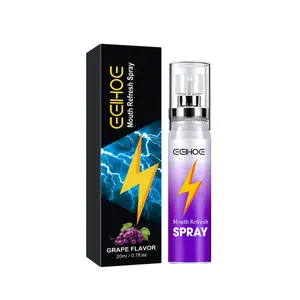 EELHOE Fresh Mouth Spray Oral Cleansing Odor Mint Breath Fragrance Portable Spray 20ml Daily Use for Dry Mouth & Bad Breath Kissing Spray plaqueboymax  breath  spray