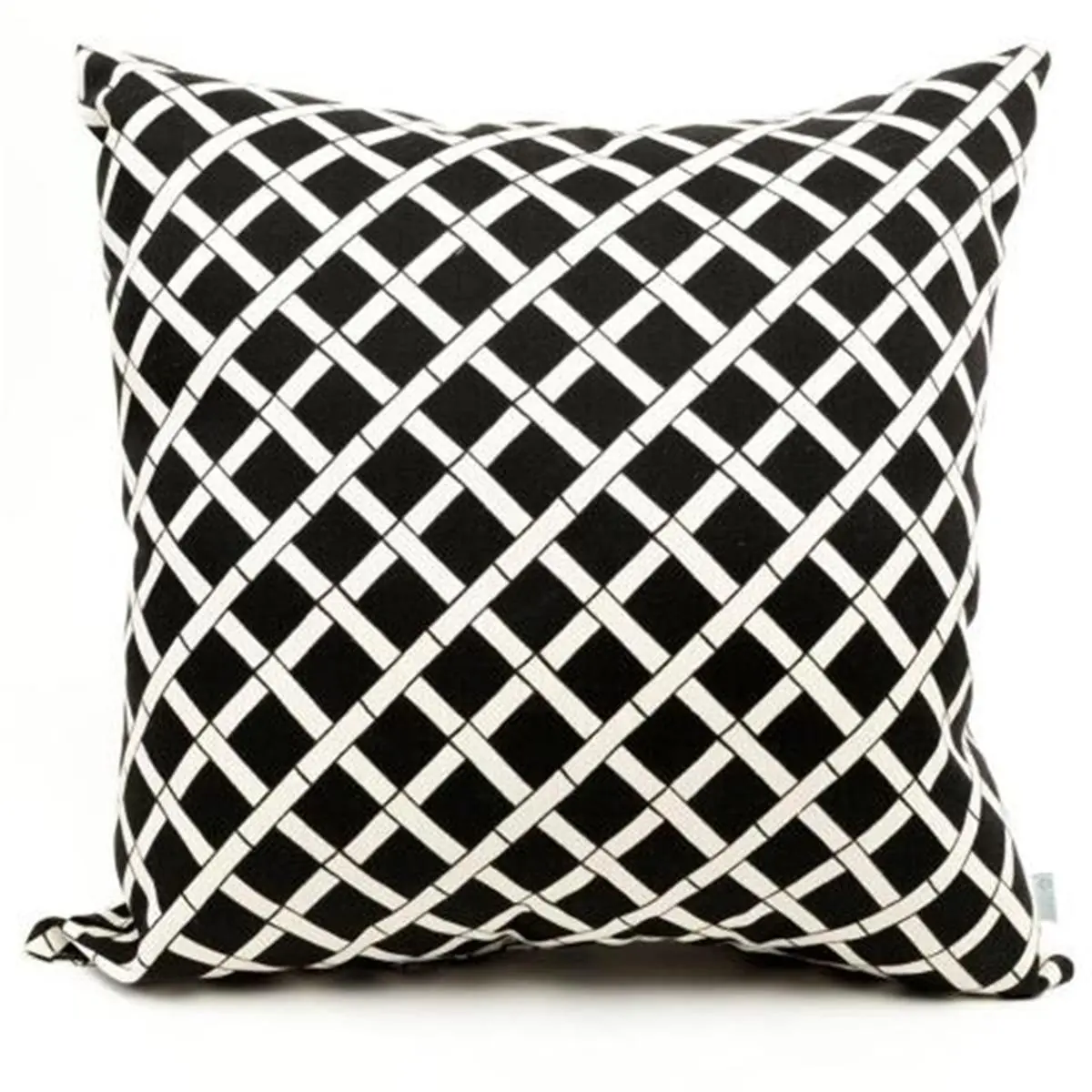 Majestic Home Black Bamboo Large Bedding Pillow, 20x8x20 in Polyester Cover, Plush Fill, Fade-Resistant, UV-Protected, Durable, for Living Room Decor, Indoor/Outdoor Soft Furnishings, 20 X 8 X 20 In