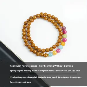 Handmade Natural Herbal Incense Bead Bracelets, DIY Loose Incense Beads, Buddhist Rosary, Spiritual Culture, Zen-inspired Living, Chinese Aesthetics, Oriental Artistic Conception, Meditation Yoga, Holiday Gifts