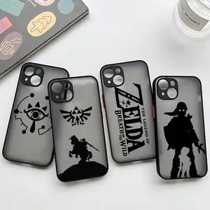 Game Zeldas Legends Phone Case For iPhone 16 15 14 13 12 11 Mini Pro Max X XR XSMax 7 8 Plus Matte Transparent Back Cover
