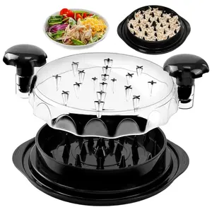 Chicken Shredder Tool - Twist Meat Shredder for Pulled Pork & Beef - Non-Skid Kitchen Gadget for Meal Prep & Tacos Utensils Bpa Machine