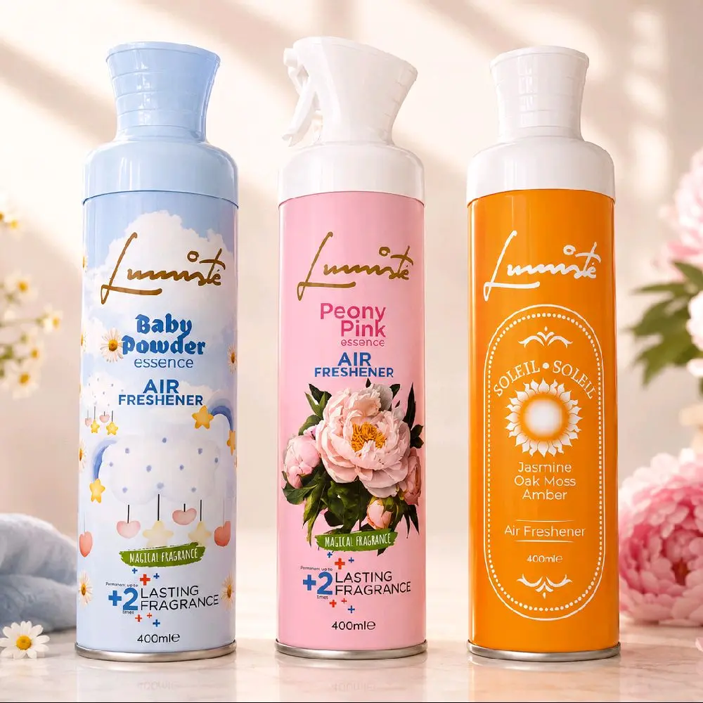 3 pcs Lumiste Air Freshener, Long-Lasting Odor Eliminator for Home, Office