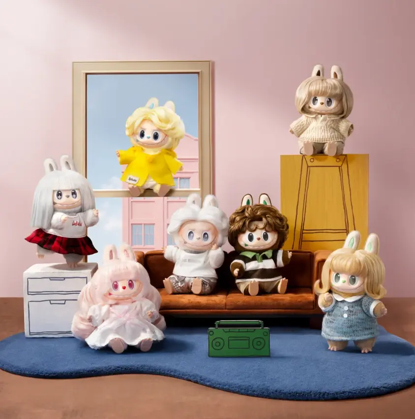 Labubu Hair Salon Series Plush Blind Box
