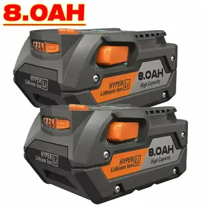 2025new 2PACK For Ridgid R840087 8.0Ah Lithium Battery Rigid 18Volt R840085 Power Tools