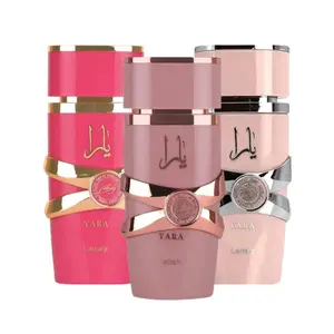 Lattafa Women's Fragrance 3-Piece Bundle - Assorted Scent Collection with Candy, Core, Elixir Variants - Complete Wardrobe Fragrance Set