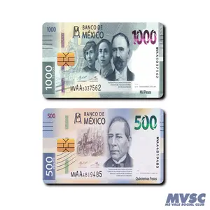 Card Skin Cover -  Billetes de 1000 y 500 Pesos