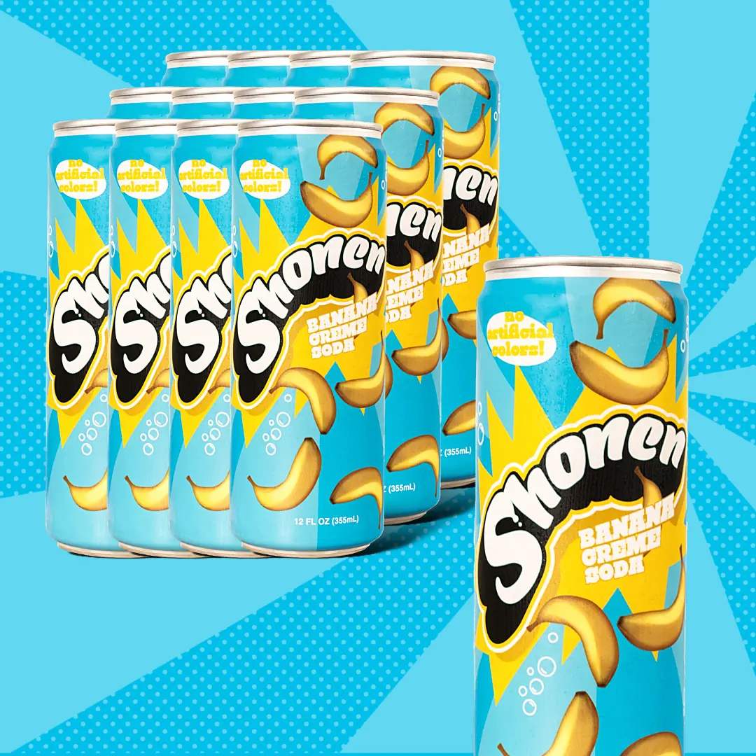 Banana Creme Soda - Refreshing Drink with Flavorful Flavor!