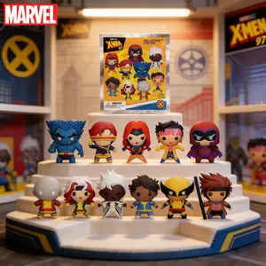 Marvel Xman 3D Keychain Blind Bag 1PC Officially Licensed Mystery Anime Figure Keyring PVC Blind Box Backpack Charm Perfect for Collectors