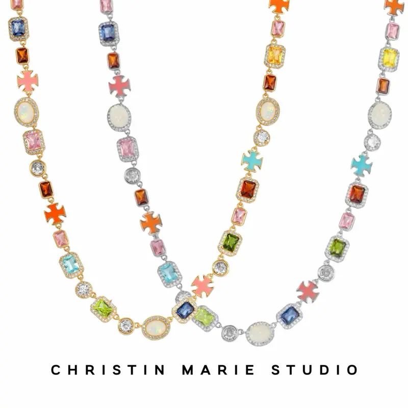 Solstice Gemstone Necklace With Opal