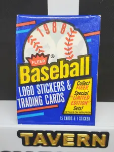 1988 Fleer Baseball Sealed Wax Pack | 15 Cards Per Pack
