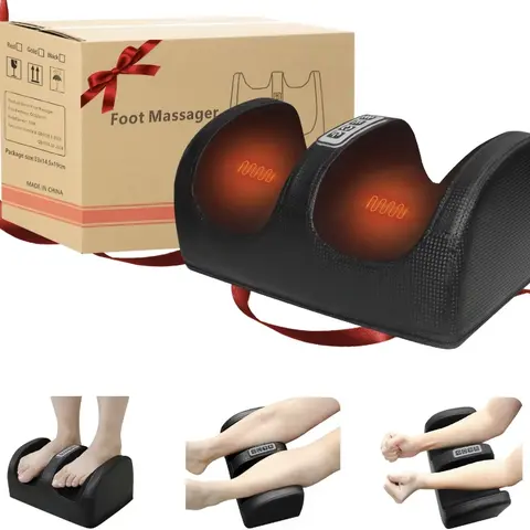 Sohochic Heated Foot-Leg Massager - Ergonomic Plastic Beauty Device with Adjustable Heat-Knead Action for Foot Pain Relief, Body Muscle Tightness, Shoulder & Hip Massage, Ideal Personal Care Gift