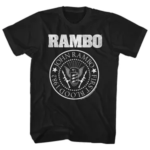 First Blood Rambo 1982 Seal T-Shirt US Size: S-6XL, All Colors, Gift for Women Men, Made In USA, 100% cotton, Classic Fit, Unisex T-Shirt