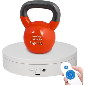 Knob Speed Adjustment Remote Control Motorized Rotating Display Stand 3d scanner Electric Turntable rotating platform for Photography Shows,,Watch,3D Models,Support AAA &