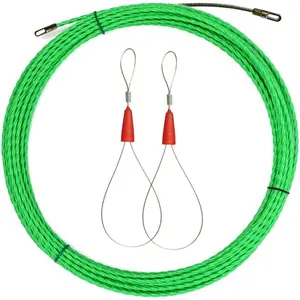 15M Fish Tape Cable Puller Through Wall Wire Threader