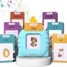 Talking Flash Card Learning Machine for Kids Educational Interactive Toy with 224 Common Vocabulary Words Speech Therapy Autism Friendly ABC 123 Learning Game Music Mode Animal Sounds Gift Wrapped Fun Learning Experience for Ages 2 to 8 tiktokshopspringgl