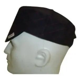 212 MAIN Comeaux Welding Cap 30714 - Black, Quilted Look, Brimmed Shape Fashion Accessory