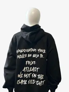 AW.NOT.SOS Full-Zip Hoodie- Unisex - Volume 1 Collection