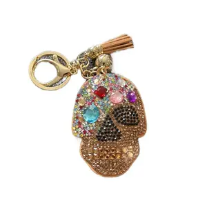 LGS Charms - Skulls - Rhinestone Keychain