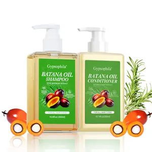 Gypsophila Batana Oil Hair Care Set - Shampoo & Conditioner Duo with Rosemary Extract for All Hair Types Repair Hydrate Smooth Daily Haircare Moisturizing Nourishing