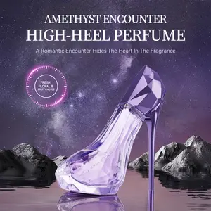 Women's Elegant High Heel Design Perfume Eau de Parfum, Long Lasting Fragrance for Daily Wear, Trendy All-match & Exquisite Perfume for Birthday Gift