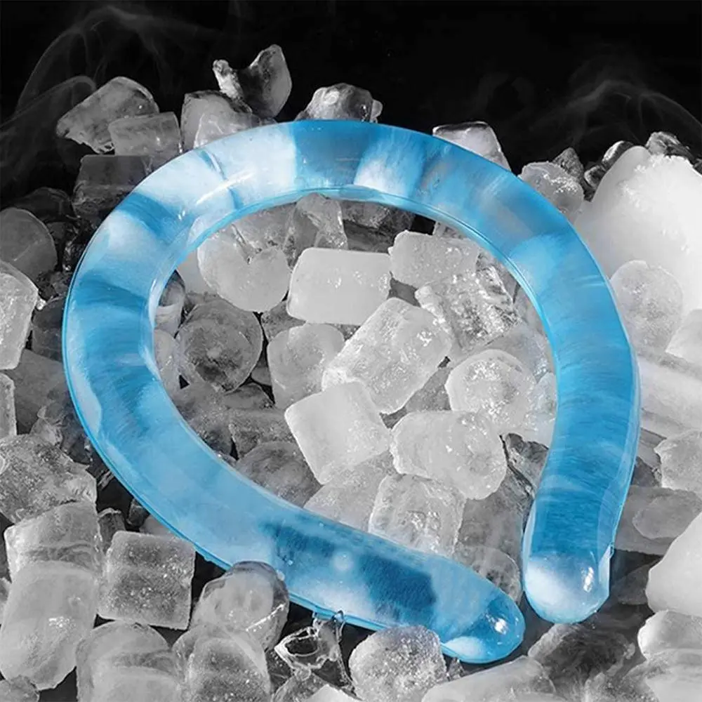 Cold Neck Ring, Summer Cooling Neck Ring, Outdoor Activities And Exercise Cooling Neck Ring, Ice Packs, Cooling Pads, Ice Compress