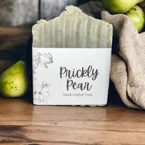 Organic Prickly Pear Soap Bar - Nourishing Chemical-Free Skincare