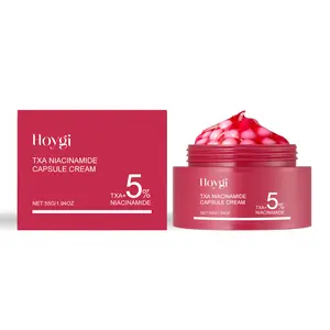 Nicotinamide Moisturizing Capsule Cream, Gentle Skin Care, Locking In Moisture, Refreshing And Easily Absorbed, Nourishing And Hydrating Face Cream Collagen Glow Booster Hydrate Moisturizer Facial Skin Repair