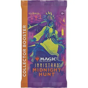Magic: The Gathering Innistrad: Midnight Hunt Collector Booster | 15 Magic Cards