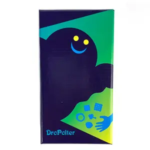 Cyber Neon Festival Party Card Game, Futuristic Pop Art Design Set, Perfect for Carnival Easter New Year Electronic Night, Party Board Game, Tabletop Games, Fun Tabletop Game