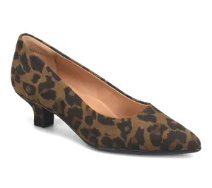 Sofft Leather Kitten Heel Pump - Sabrina