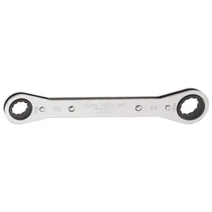 Klein Tools 68204 Ratcheting Box Wrench 5/8 x 3/4-Inch