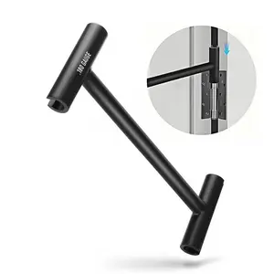 Door Hinge Adjustment Tool, Door Hinge Bend Wrench, Hinge Adjustment Tool for 0.75-0.812 Knuckle Shafts, Standard Gauge, Hinge Repair Tool