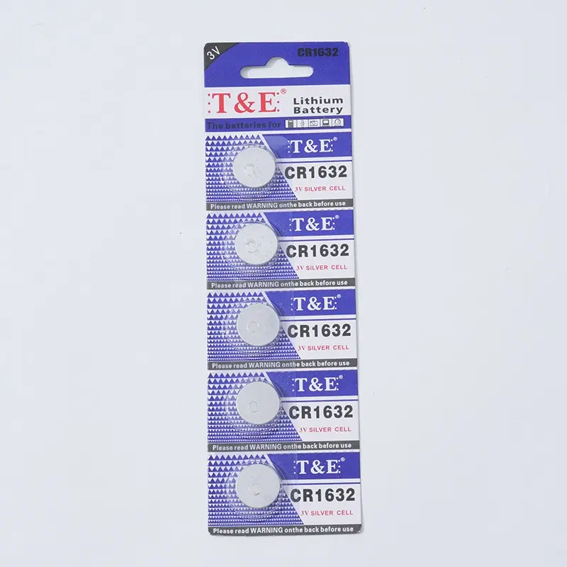 Cr1632 3v Lithium Button Battery, Ideal for Fitness Devices, Watches, Small Appliances, Toys, Replacement Alkaline Battery