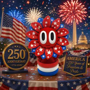 7" Blob Sunflower – Liberty Bloom Edition - 250th Anniversary - Adorable Desktop Flower Decor