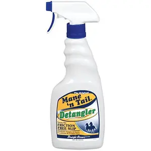 212 MAIN D-Mane 'N Tail Haircare Detangler, 32oz Friction-Free Equestrian Haircare Solution, Reduces Tangling, Spray Then Work, Straight Arrow Products - 544826-54482