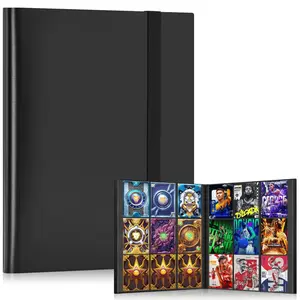 360 Card Slots/160 Collection Card Holder, 9 Pockets/side Mount, 20 Pages Large Capacity Trading Card Album, Trading Card Storage, Suitable for Mtg/yugioh/pokemon/auto Cards