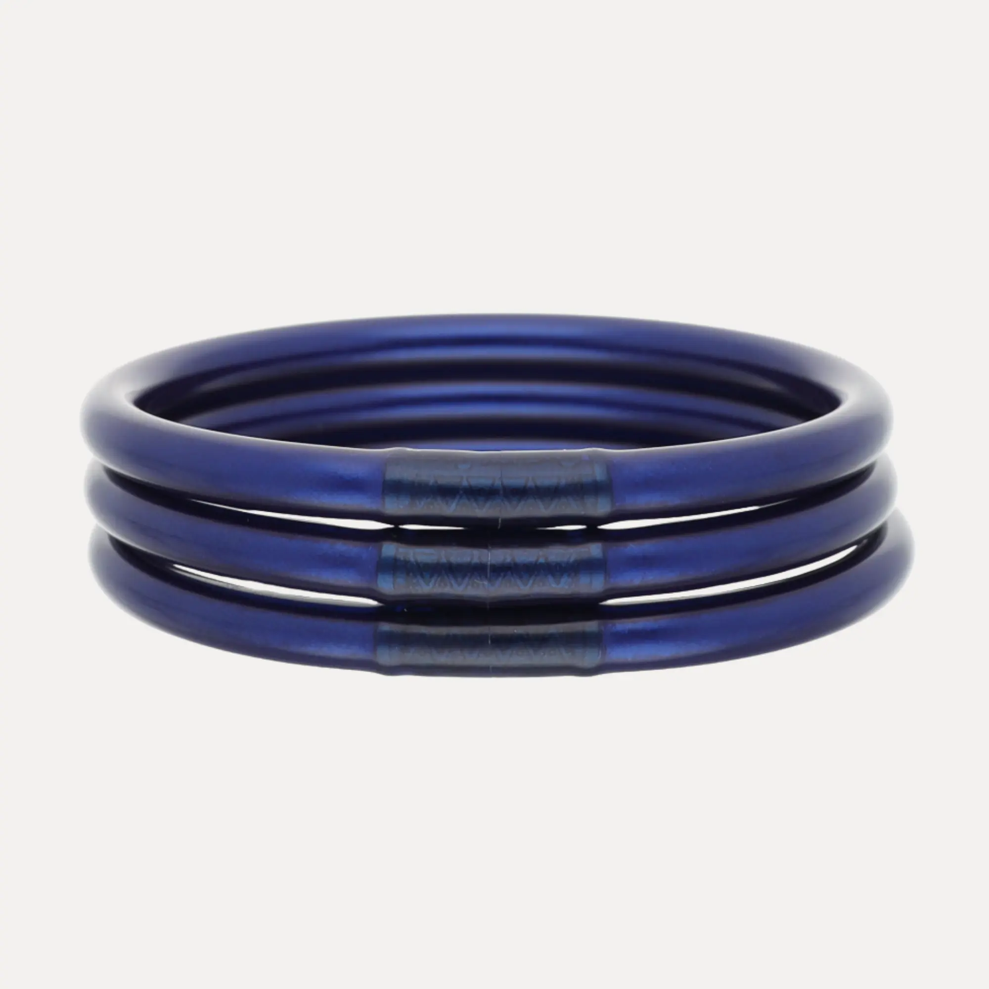 Midnight All Weather Bangles® (Set of 3) - Serenity Prayer