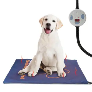 Ownpets Electric Heating Pad Waterproof and Washable Cover, Upgraded Electric Heating Pad for Dogs and Cats with Chew Resistant Cord
