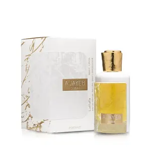 Lattafa Perfumes Ajayeb Dubai Portrait Eau De Parfum Spray, 3.4 Ounce (Unisex)