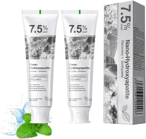 Nano-Hydroxyapatite Enamel Repair Toothpaste | 7.5% Formula The Fluoride-Free Solution for Sensitive Teeth. Strengthens and Protects with Natural Peppermint. Daily Oral