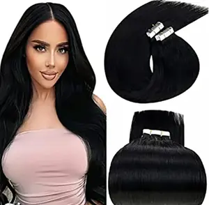 20Pcs/Pack Tape In Straight, Body Wave, Deep Wave, Kinky Straight Human Hair Extension