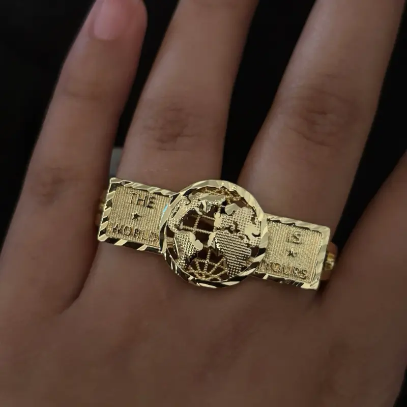 World is yours ring