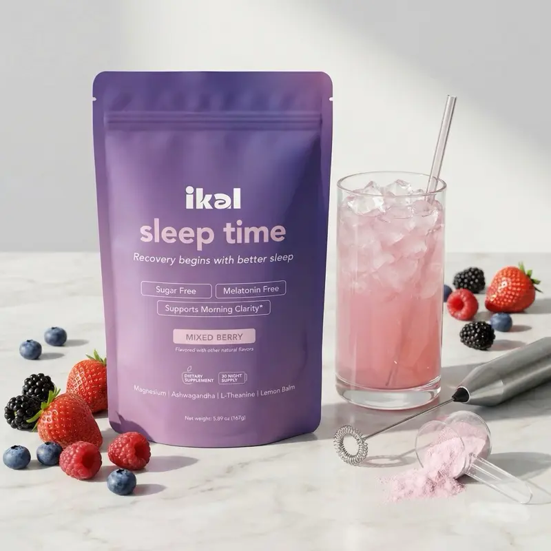 IKAL Sleep Support Powder - Better Sleep, Stress Support & Recovery