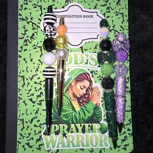 Custom  Composition Notebook | Handmade Journal | Notebook + Pen Set