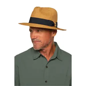 Men's Surf Club - Hand Woven Fedora Rugby Stripe Band | Toast