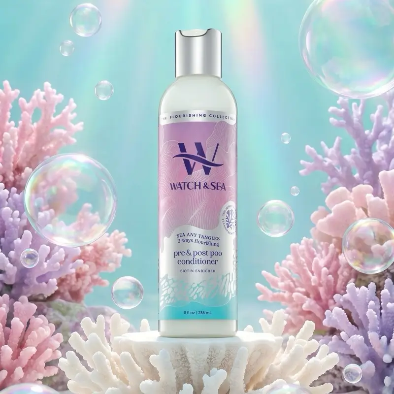 “SEA ANY TANGLES” 3-Ways Flourishing Pre & Post Poo Conditioner