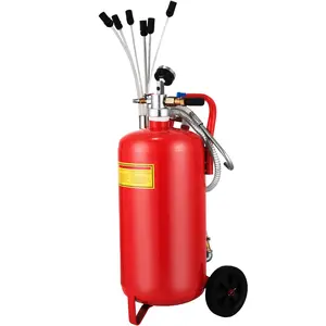 【fathersdaygift】VEVOR 5 Gallon Portable Air Pneumatic Waste Oil Garage Extractor Drain Tank